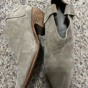 Sigerson Morrison Gray Suede Ankle Boots